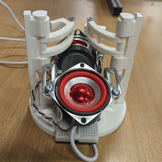 Figure 36 Speaker System (internal)(photograph taken by Mark Warren)