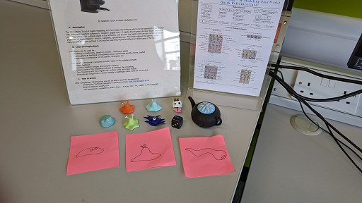 Figure 36 Finished Poro Modelling version 1 (photograph taken by Mark Warren)